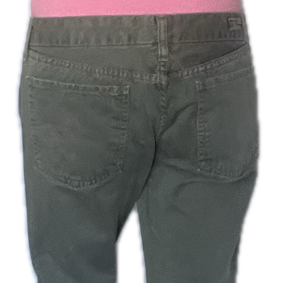Citizens of humanity low rise, army, green jeans, size 27 - Picture 13 of 17